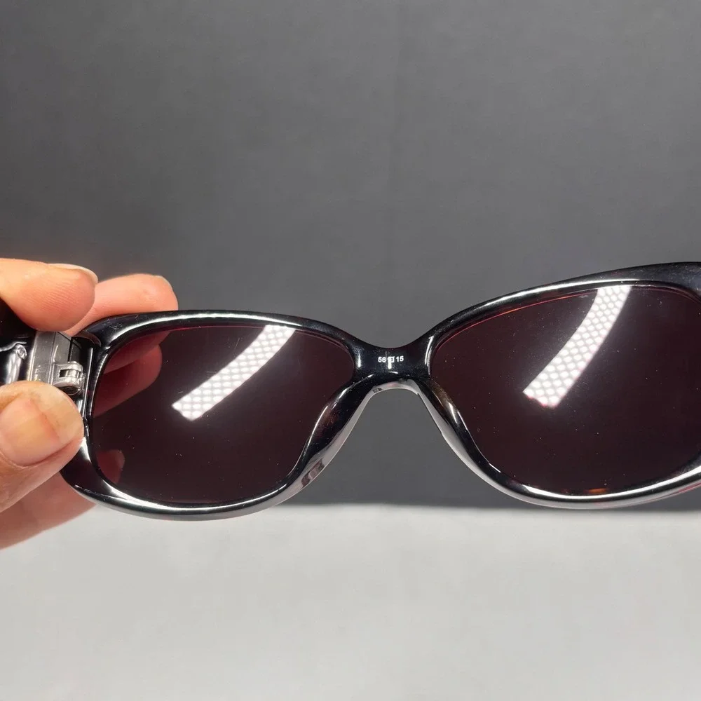 Brighton Neptunes Rings Sunglasses A12537-135 Tortoise Shell Crystal Trim Case
